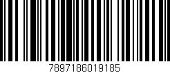 Código de barras (EAN, GTIN, SKU, ISBN): '7897186019185'