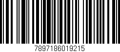 Código de barras (EAN, GTIN, SKU, ISBN): '7897186019215'
