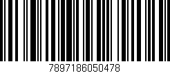 Código de barras (EAN, GTIN, SKU, ISBN): '7897186050478'