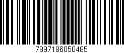 Código de barras (EAN, GTIN, SKU, ISBN): '7897186050485'