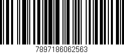 Código de barras (EAN, GTIN, SKU, ISBN): '7897186062563'