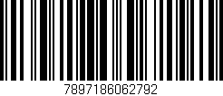 Código de barras (EAN, GTIN, SKU, ISBN): '7897186062792'