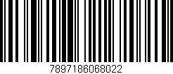 Código de barras (EAN, GTIN, SKU, ISBN): '7897186068022'