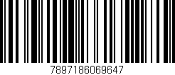 Código de barras (EAN, GTIN, SKU, ISBN): '7897186069647'