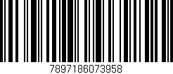 Código de barras (EAN, GTIN, SKU, ISBN): '7897186073958'