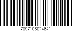 Código de barras (EAN, GTIN, SKU, ISBN): '7897186074641'