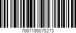 Código de barras (EAN, GTIN, SKU, ISBN): '7897186075273'
