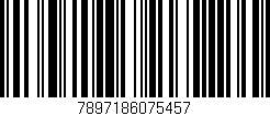 Código de barras (EAN, GTIN, SKU, ISBN): '7897186075457'
