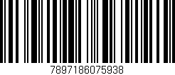 Código de barras (EAN, GTIN, SKU, ISBN): '7897186075938'