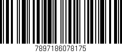 Código de barras (EAN, GTIN, SKU, ISBN): '7897186078175'
