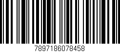 Código de barras (EAN, GTIN, SKU, ISBN): '7897186078458'