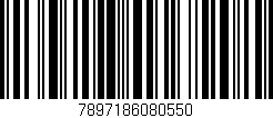 Código de barras (EAN, GTIN, SKU, ISBN): '7897186080550'