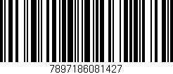 Código de barras (EAN, GTIN, SKU, ISBN): '7897186081427'