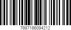 Código de barras (EAN, GTIN, SKU, ISBN): '7897186094212'