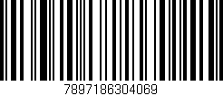 Código de barras (EAN, GTIN, SKU, ISBN): '7897186304069'