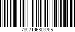 Código de barras (EAN, GTIN, SKU, ISBN): '7897186608785'