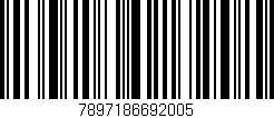 Código de barras (EAN, GTIN, SKU, ISBN): '7897186692005'