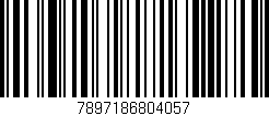 Código de barras (EAN, GTIN, SKU, ISBN): '7897186804057'