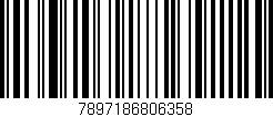 Código de barras (EAN, GTIN, SKU, ISBN): '7897186806358'