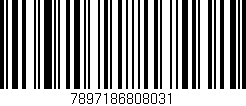 Código de barras (EAN, GTIN, SKU, ISBN): '7897186808031'