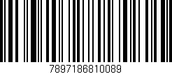Código de barras (EAN, GTIN, SKU, ISBN): '7897186810089'