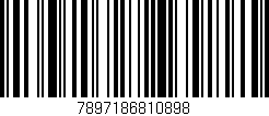 Código de barras (EAN, GTIN, SKU, ISBN): '7897186810898'