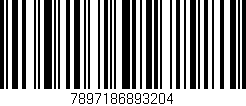 Código de barras (EAN, GTIN, SKU, ISBN): '7897186893204'