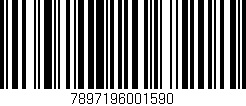 Código de barras (EAN, GTIN, SKU, ISBN): '7897196001590'