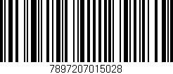 Código de barras (EAN, GTIN, SKU, ISBN): '7897207015028'