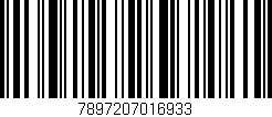 Código de barras (EAN, GTIN, SKU, ISBN): '7897207016933'