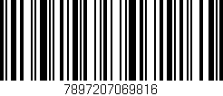 Código de barras (EAN, GTIN, SKU, ISBN): '7897207069816'