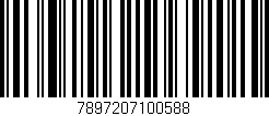 Código de barras (EAN, GTIN, SKU, ISBN): '7897207100588'