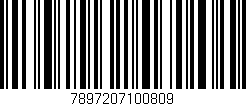 Código de barras (EAN, GTIN, SKU, ISBN): '7897207100809'