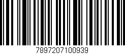 Código de barras (EAN, GTIN, SKU, ISBN): '7897207100939'