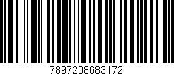 Código de barras (EAN, GTIN, SKU, ISBN): '7897208683172'