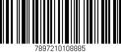 Código de barras (EAN, GTIN, SKU, ISBN): '7897210108885'