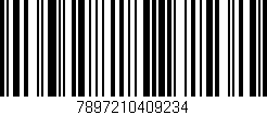 Código de barras (EAN, GTIN, SKU, ISBN): '7897210409234'