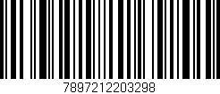 Código de barras (EAN, GTIN, SKU, ISBN): '7897212203298'
