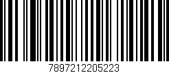 Código de barras (EAN, GTIN, SKU, ISBN): '7897212205223'