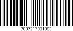 Código de barras (EAN, GTIN, SKU, ISBN): '7897217801093'