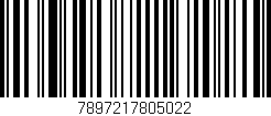 Código de barras (EAN, GTIN, SKU, ISBN): '7897217805022'