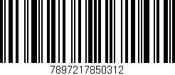Código de barras (EAN, GTIN, SKU, ISBN): '7897217850312'