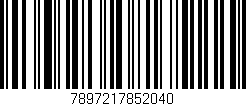 Código de barras (EAN, GTIN, SKU, ISBN): '7897217852040'