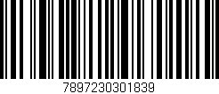 Código de barras (EAN, GTIN, SKU, ISBN): '7897230301839'