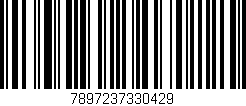Código de barras (EAN, GTIN, SKU, ISBN): '7897237330429'