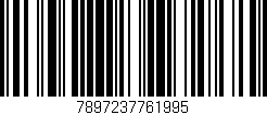 Código de barras (EAN, GTIN, SKU, ISBN): '7897237761995'