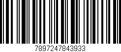 Código de barras (EAN, GTIN, SKU, ISBN): '7897247843933'