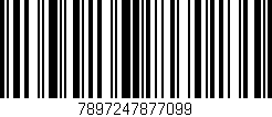 Código de barras (EAN, GTIN, SKU, ISBN): '7897247877099'