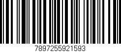 Código de barras (EAN, GTIN, SKU, ISBN): '7897255921593'