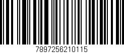 Código de barras (EAN, GTIN, SKU, ISBN): '7897256210115'